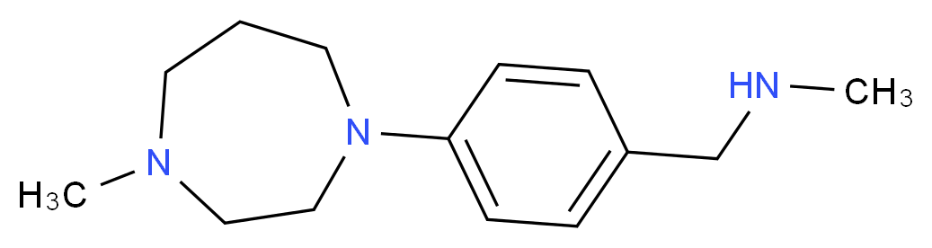 N-methyl-4-(4-methylperhydro-1,4-diazepin-1-yl)benzylamine_Molecular_structure_CAS_910037-07-9)