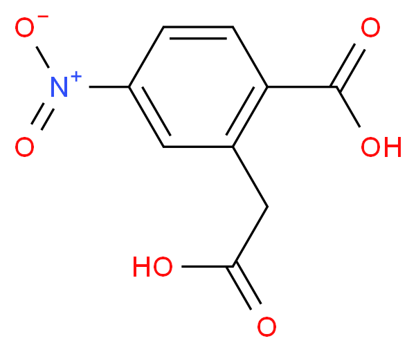 2-(CARBOXYMETHYL)-4-NITROBENZOIC ACID_Molecular_structure_CAS_3898-66-6)