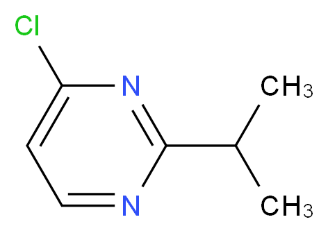 4-chloro-2-(propan-2-yl)pyrimidine_Molecular_structure_CAS_)