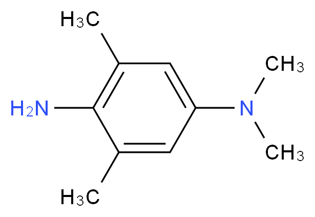 1-N,1-N,3,5-tetramethylbenzene-1,4-diamine_Molecular_structure_CAS_)