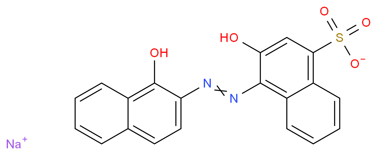 sodium 3-hydroxy-4-((1-hydroxy-2-naphthyl)azo)Naphthalene-1-sulphonate_Molecular_structure_CAS_3564-14-5)