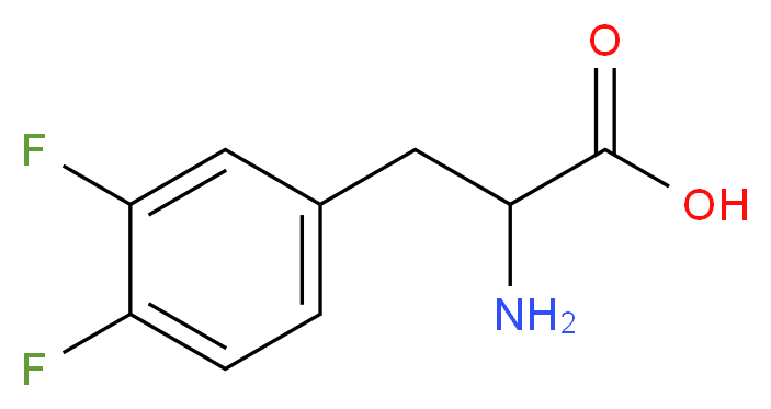 3,4-Difluoro-DL-phenylalanine 97%_Molecular_structure_CAS_32133-36-1)