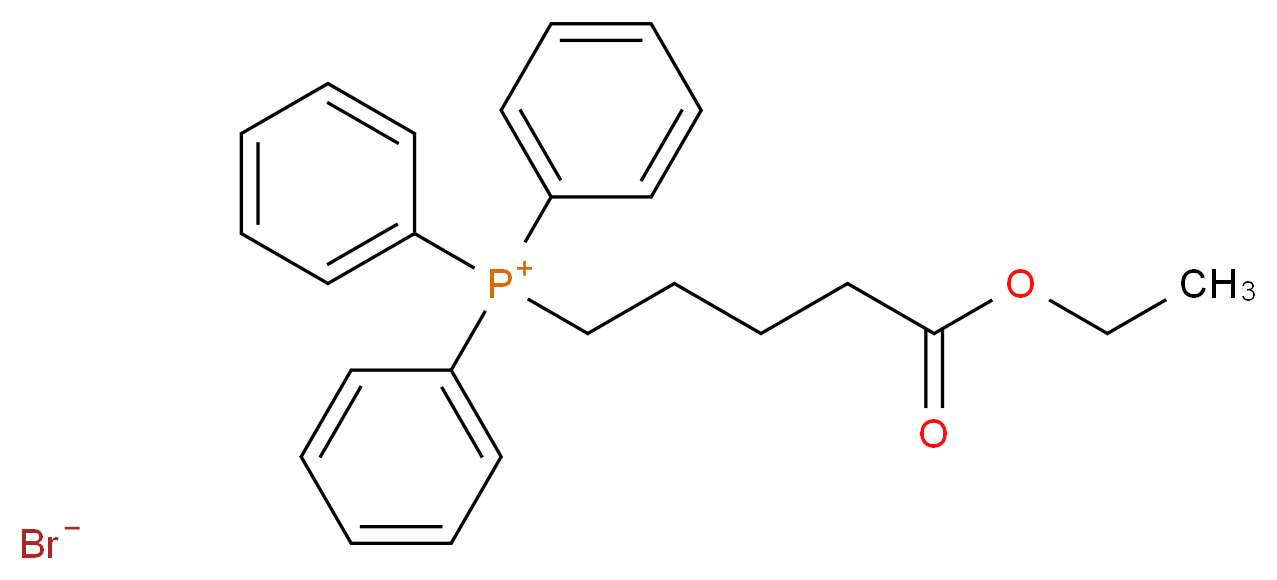 [4-(Ethoxycarbonyl)butyl]triphenylphosphonium bromide_Molecular_structure_CAS_54110-96-2)