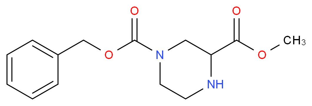 1-Benzyl 3-methyl piperazine-1,3-dicarboxylate_Molecular_structure_CAS_129799-11-7)