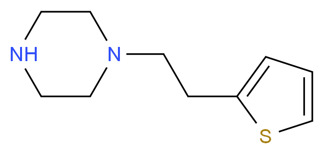 1-(2-Thien-2-ylethyl)piperazine 97%_Molecular_structure_CAS_)