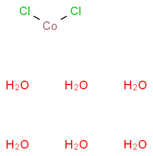 Cobalt(II) chloride hexahydrate_Molecular_structure_CAS_7791-13-1)