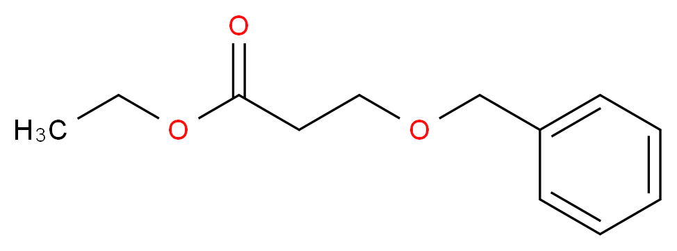 ethyl 3-(benzyloxy)propanoate_Molecular_structure_CAS_)
