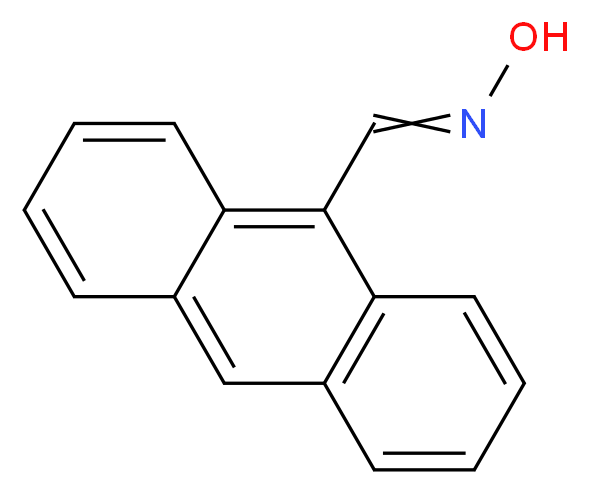 9-Anthraldehyde oxime, predominantly syn_Molecular_structure_CAS_34810-13-4)