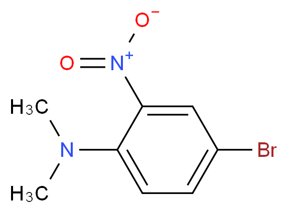 4-Bromo-N,N-dimethyl-2-nitroaniline_Molecular_structure_CAS_829-02-7)