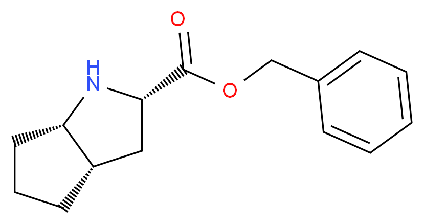 (2S,3aS,6aS)-Benzyl octahydrocyclopenta[b]pyrrole-2-carboxylate_Molecular_structure_CAS_93779-31-8)