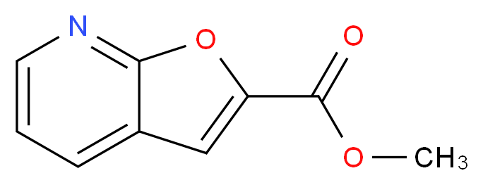 Methyl furo[2,3-b]pyridine-2-carboxylate_Molecular_structure_CAS_1027511-36-9)