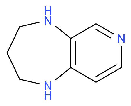 1H,2H,3H,4H,5H-pyrido[3,4-b][1,4]diazepine_Molecular_structure_CAS_)
