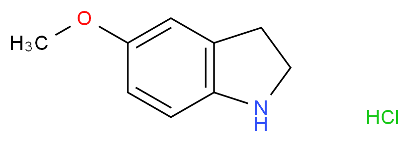 5-Methoxyindoline hydrochloride_Molecular_structure_CAS_4770-39-2)