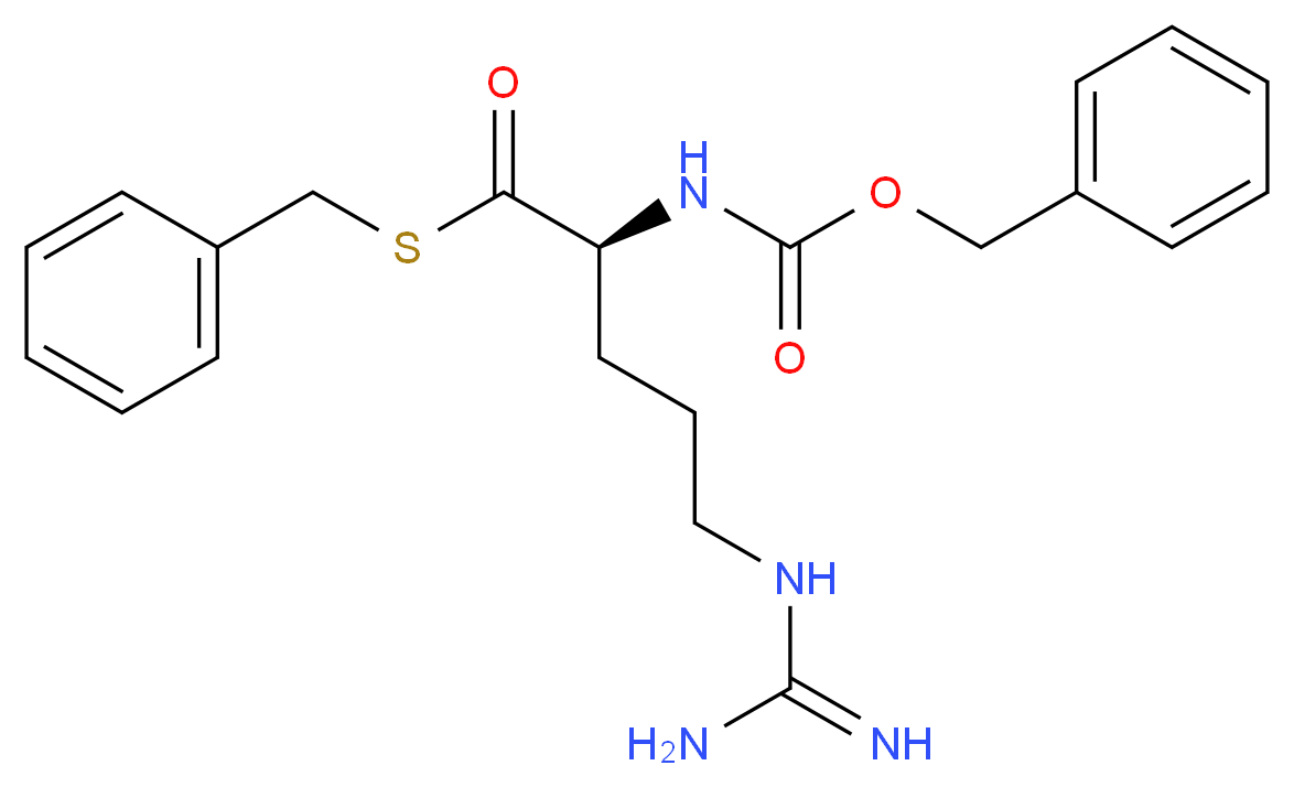 Z-Arg-Thiobenzyl Ester_Molecular_structure_CAS_)