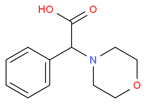 Morpholin-4-yl-phenyl-acetic acid_Molecular_structure_CAS_6342-19-4)