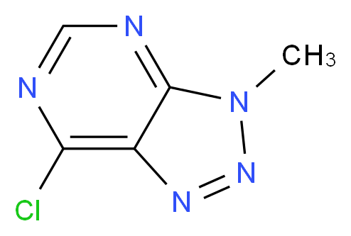 7-Chloro-3-methyl-3H-1,2,3-triazolo[4,5-d]pyrimidine_Molecular_structure_CAS_21323-71-7)