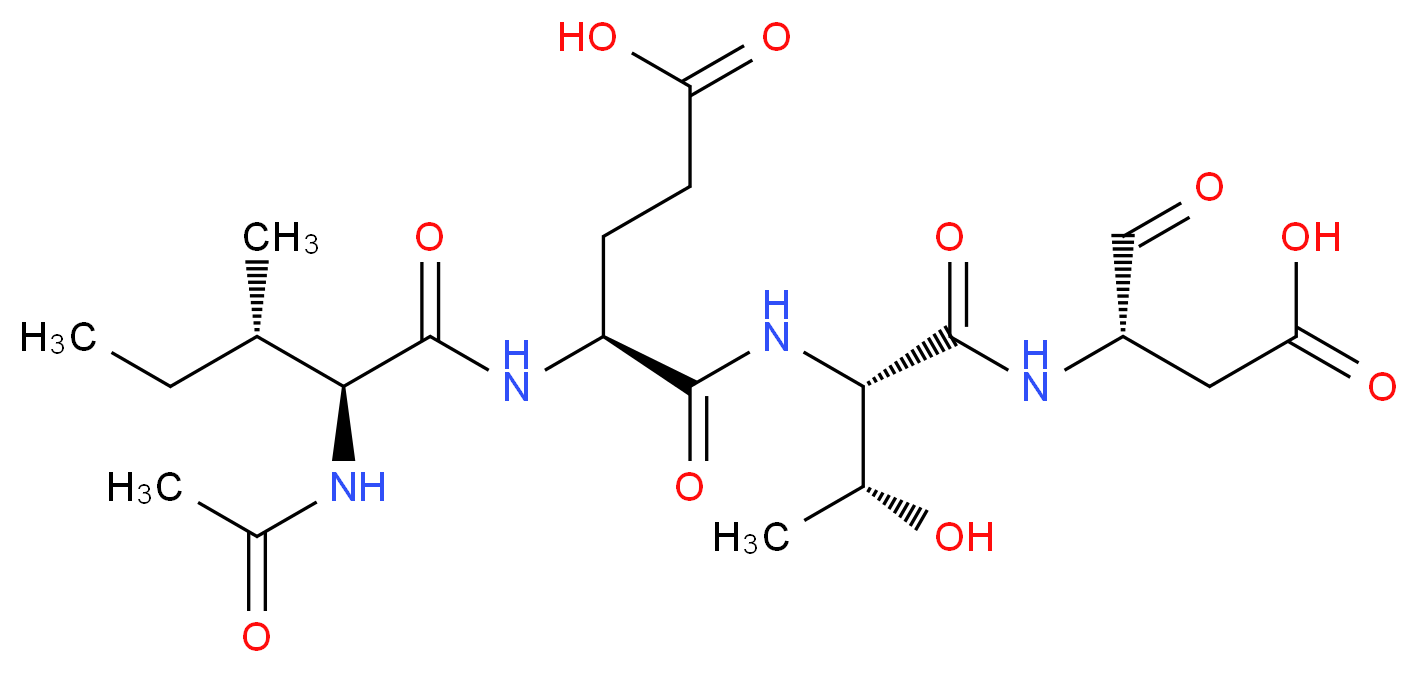 N-Acetyl-Ile-Glu-Thr-Asp-al_Molecular_structure_CAS_)
