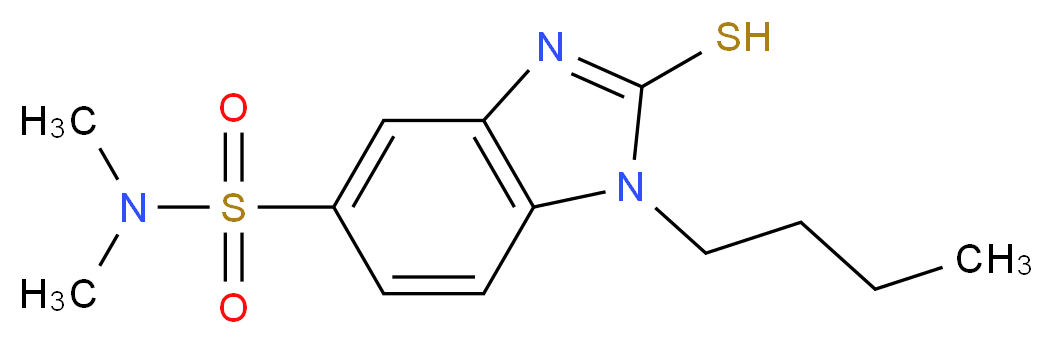 1-butyl-2-mercapto-N,N-dimethyl-1H-benzimidazole-5-sulfonamide_Molecular_structure_CAS_)