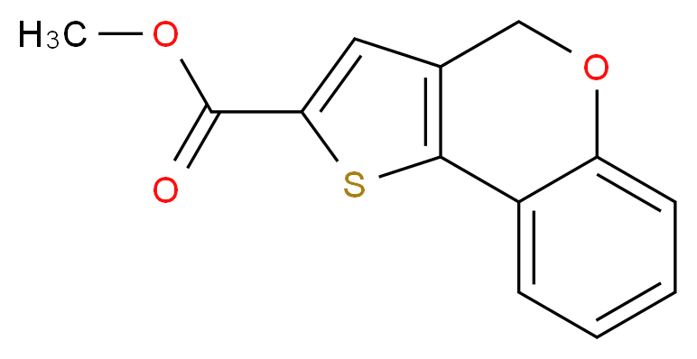 Methyl 4H-[1]-benzopyrano[4,3-b]thiophene-2-carboxylate_Molecular_structure_CAS_126522-01-8)