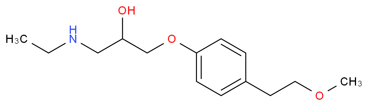 C-Desmethyl Metoprolol_Molecular_structure_CAS_109632-08-8)
