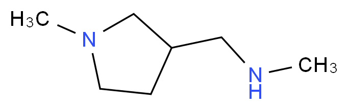 methyl[(1-methylpyrrolidin-3-yl)methyl]amine_Molecular_structure_CAS_)