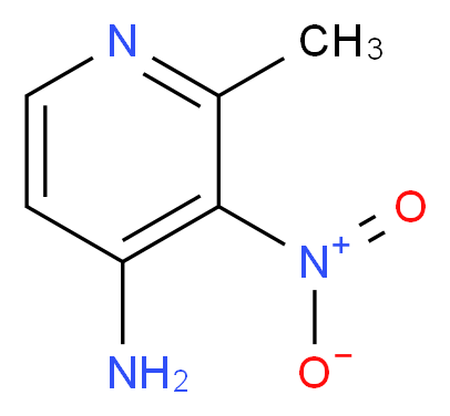 4-Amino-2-methyl-3-nitropyridine_Molecular_structure_CAS_27582-14-5)