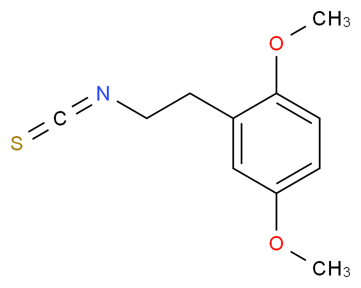 2,5-Dimethoxyphenethyl isothiocyanate_Molecular_structure_CAS_56771-74-5)