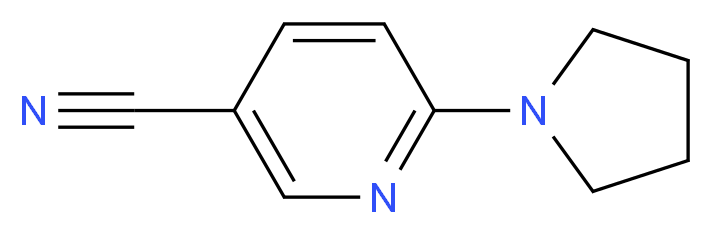 6-pyrrolidin-1-ylnicotinonitrile_Molecular_structure_CAS_90839-82-0)