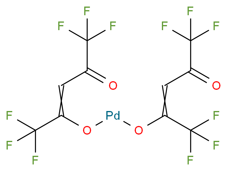Palladium(II) hexafluoroacetylacetonate_Molecular_structure_CAS_64916-48-9)