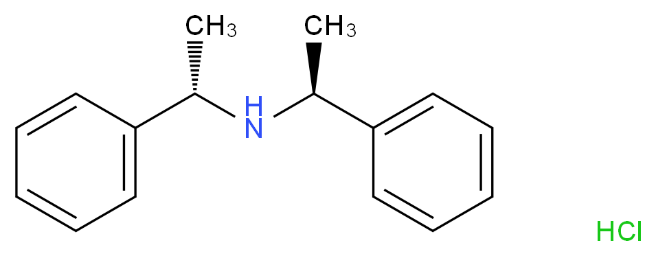 (-)-Bis[(S)-1-phenylethyl]amine hydrochloride_Molecular_structure_CAS_40648-92-8)