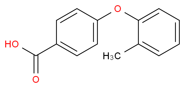 4-(2-methylphenoxy)benzoic acid_Molecular_structure_CAS_)