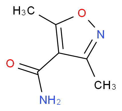 3,5-Dimethylisoxazole-4-carboxamide_Molecular_structure_CAS_74356-30-2)