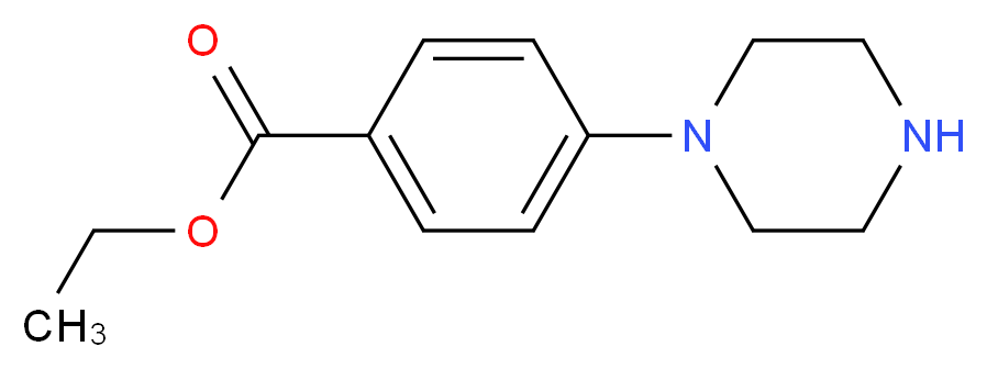Ethyl 4-(piperazin-1-yl)benzoate_Molecular_structure_CAS_80518-57-6)
