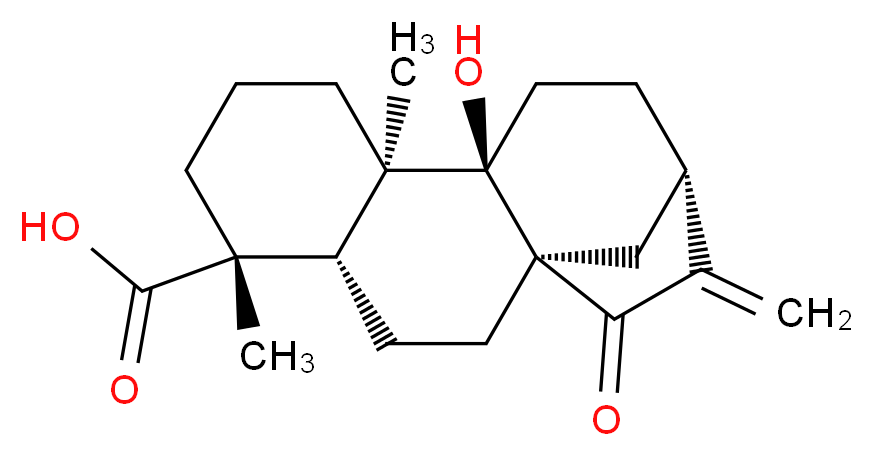 ent-9-Hydroxy-15-oxokaur-16-en-19-oic acid_Molecular_structure_CAS_77658-39-0)