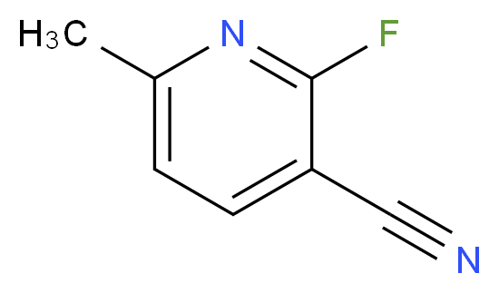 3-Cyano-2-fluoro-6-methylpyridine_Molecular_structure_CAS_54957-80-1)
