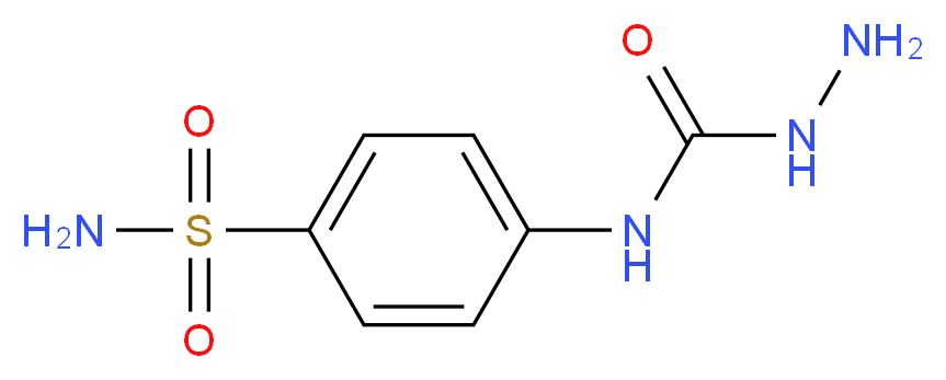 3-amino-1-(4-sulfamoylphenyl)urea_Molecular_structure_CAS_)