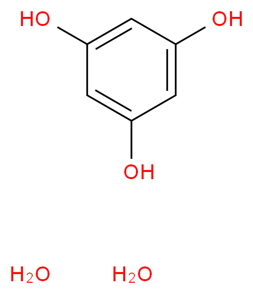 Phloroglucinol dihydrate_Molecular_structure_CAS_6099-90-7)