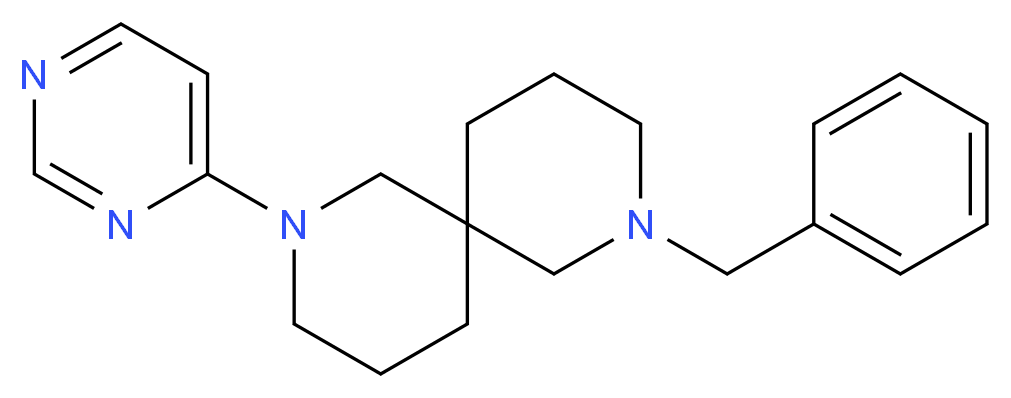 2-benzyl-8-pyrimidin-4-yl-2,8-diazaspiro[5.5]undecane_Molecular_structure_CAS_)