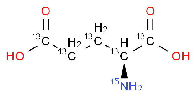 L-Glutamic acid-13C5,15N,d9_Molecular_structure_CAS_)