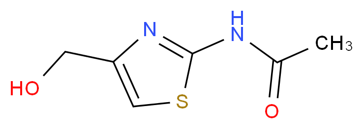 N-[4-(hydroxymethyl)-1,3-thiazol-2-yl]acetamide_Molecular_structure_CAS_51307-38-1)