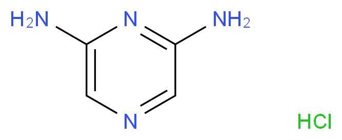 Pyrazine-2,6-diamine hydrochloride_Molecular_structure_CAS_1370411-48-5)