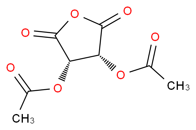 Di-O-acetyl-L-tartaric Anhydride_Molecular_structure_CAS_6283-74-5)