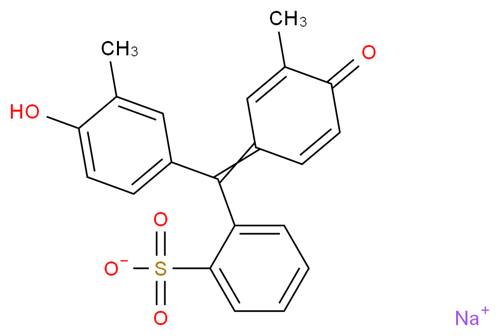Cresol red solution_Molecular_structure_CAS_1733-12-6)