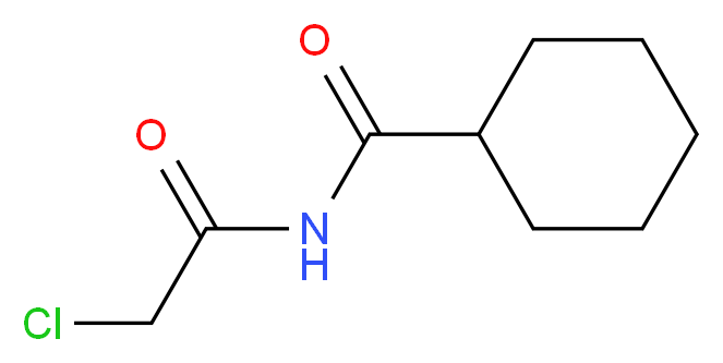 Cyclohexanecarboxylic acid (2-chloro-acetyl)-amide_Molecular_structure_CAS_)