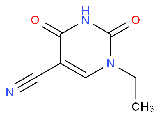 1-ethyl-2,4-dioxo-1,2,3,4-tetrahydropyrimidine-5-carbonitrile_Molecular_structure_CAS_57712-57-9)