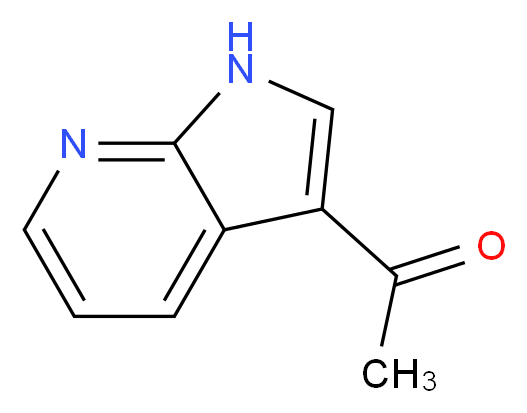 1-{1H-pyrrolo[2,3-b]pyridin-3-yl}ethan-1-one_Molecular_structure_CAS_)
