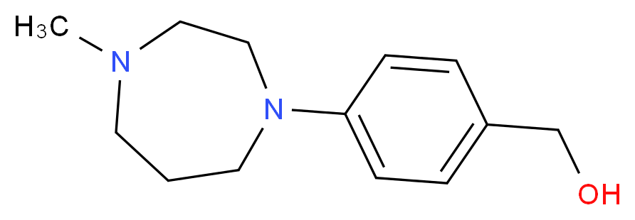 [4-(4-methylperhydro-1,4-diazepin-1-yl)phenyl]methanol_Molecular_structure_CAS_898289-58-2)