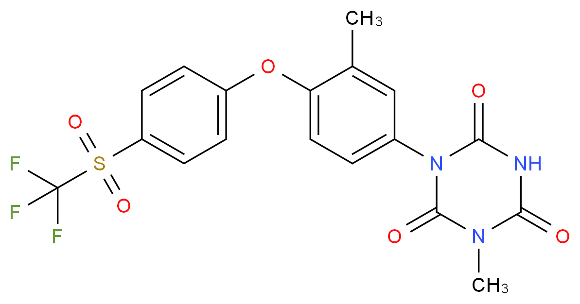 Toltrazuril sulfone_Molecular_structure_CAS_69004-04-2)