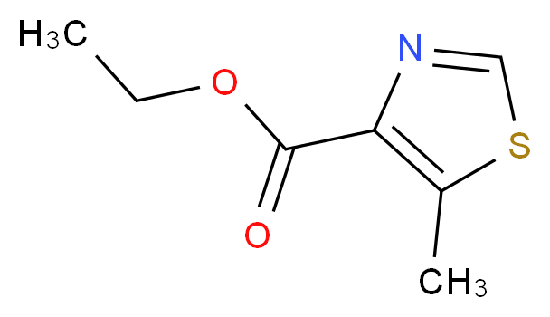 5-Methylthiazole-4-carboxylic acid ethyl ester_Molecular_structure_CAS_61323-26-0)