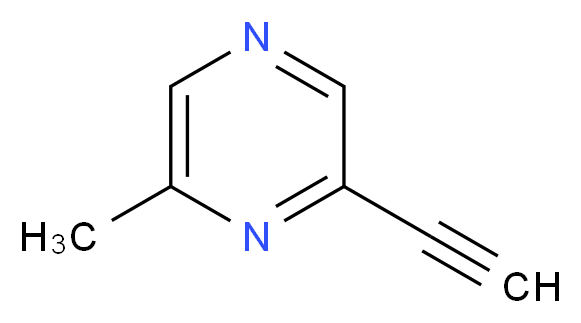 2-Ethynyl-6-methylpyrazine_Molecular_structure_CAS_)